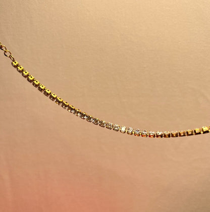High-end Exquisite Ultra-flashing Starry Diamond Bracelet, Row Diamond Bracelet